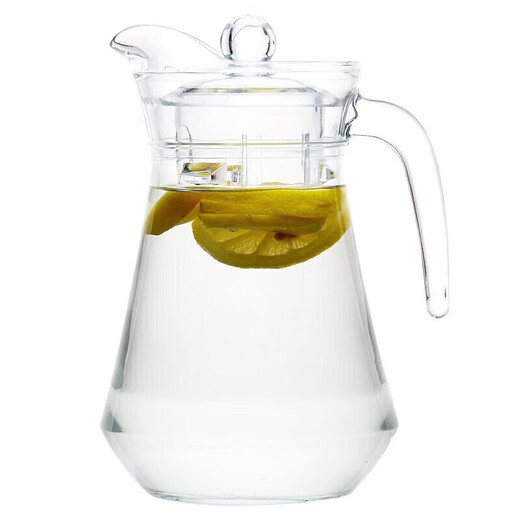 Green apple looks good, heat-resistant glass cold kettle, cold kettle, glass draft beer pot, hammer pattern pot, duckbill kettle single pot