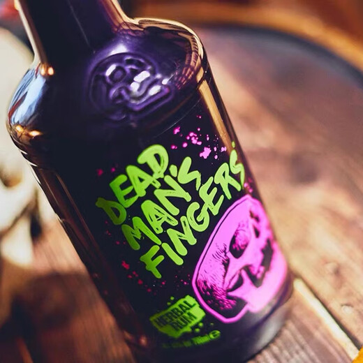 德梦手指死侍手指朗姆酒 700ml 英国原装进口 洋酒 DEAD MAN'S FINGERS） 死侍手指草本味 700mL 1瓶