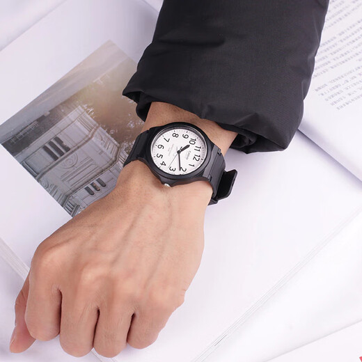 Casio (CASIO) watch men's small black watch timing student high school and high school exam watch unisex couple men and women quartz watch MW-240-7B