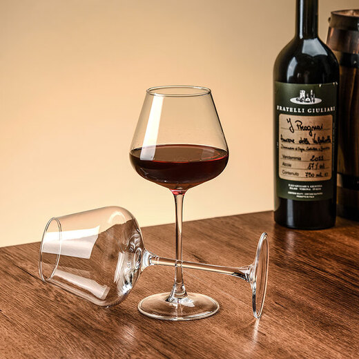 CLITON红酒杯高脚杯 家用玻璃杯葡萄酒杯勃艮第酒杯酒具套装2只装