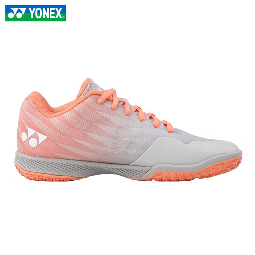 YONEX Yonex new badminton shoes yy ultra-light 5th generation power pad anti-slip shock absorption wear-resistant ultra-light sports shoes SHBAZ2LEX coral orange women's ultra-light fifth generation 38