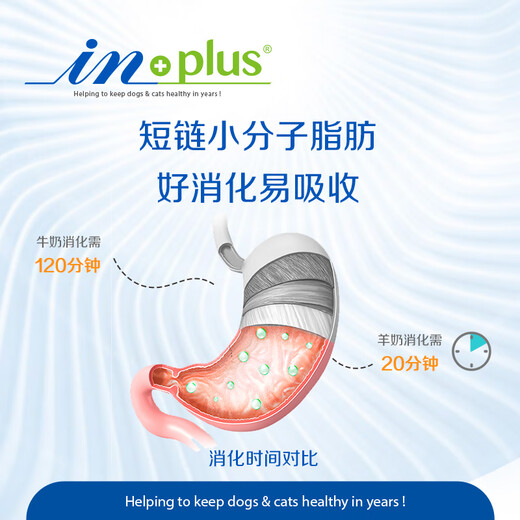 Medei's IN-PLUS High Calcium Hypoallergenic Goat Milk Powder 300g Pet Puppy Cat Milk Powder Dog Milk Powder