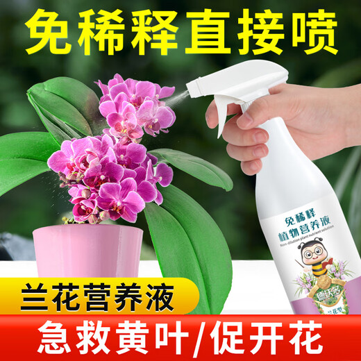 Devodo orchid special plant nutrient solution dilution-free 500mL orchid multi-arrow flower fertilizer Phalaenopsis Clivia