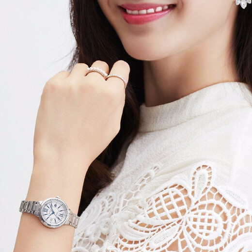 Casio (CASIO) watch women's sheen series sapphire mirror business fashion versatile guardian watch for women to give to girlfriend trendy watch SHE-4528D-7A sapphire mirror