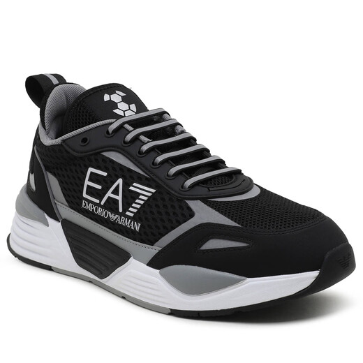 ARMANI/Armani EA7 Men's Mesh Breathable Fashion Casual Sports Low-top Shoes X8X159 XK379 White C679 43.5