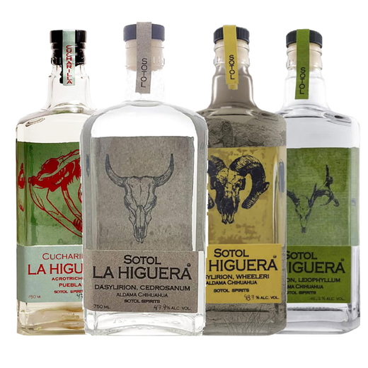 拉伊格拉（La Higuera）【原瓶进口】墨西哥羊头鹿头虎头牛头索托sotol龙舌兰酒 牛头索拖龙舌兰 750mL 1瓶