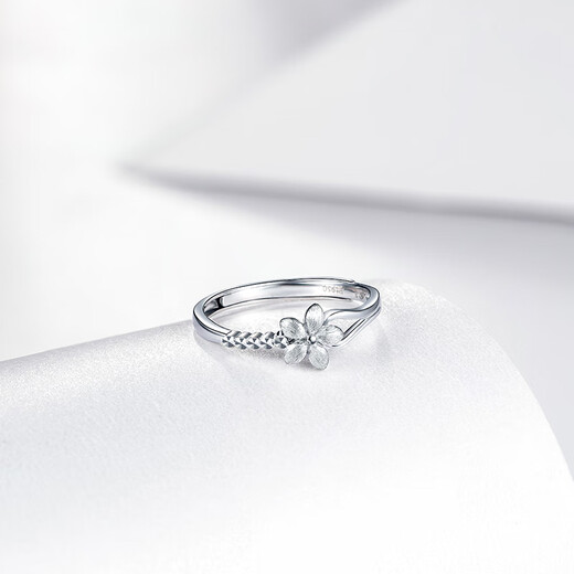 Saturday Fortune PT950 Fashionable Platinum Ring Women's Love Birthday Gift PT013140 No. 12 About 2.92g