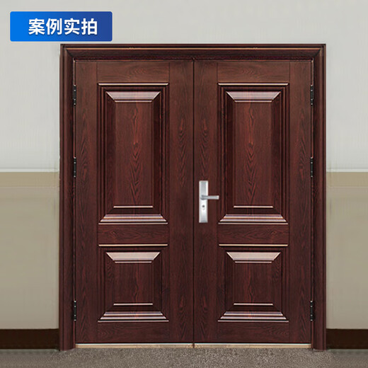 启功双开防盗门家用庭院民房入户门双开防盗门QG-FDM4300