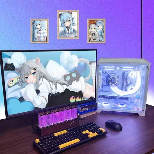 Gigabyte Core i5 13400F desktop assembly computer host RTX4060Ti/5060Ti game high-end e-sports independent display live broadcast design rendering complete machine configuration five U5 225F丨RTX4060Ti