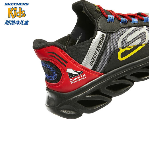 Skechers Skechers children's flash shoes children's running shoes autumn children's shoes one-leg boys' sports shoes 403840L