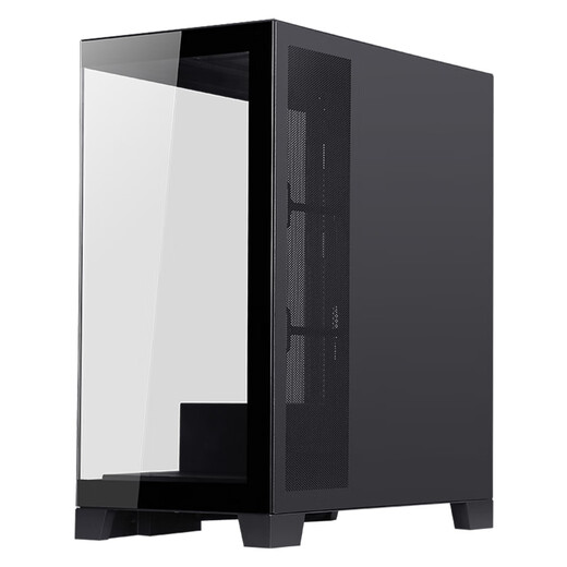 先马（SAMA）元境界黑色ATX海景房机箱 顶部可拆卸水冷架/双360水冷位/双面玻璃/双U3+Type-C/支持背插式主板