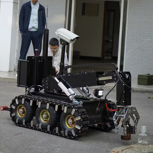 Ordnance disposal robot, reconnaissance mobile intelligent robot, ordnance disposal robot arm crawler chassis