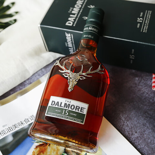 大摩（DALMORE） 15年 苏格兰单一麦芽威士忌 700ml 