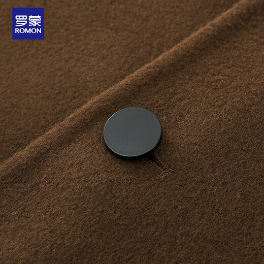 Romon sheep wool double-sided woolen woolen coat jacket men's autumn and winter short style business casual jacket for young and middle-aged people