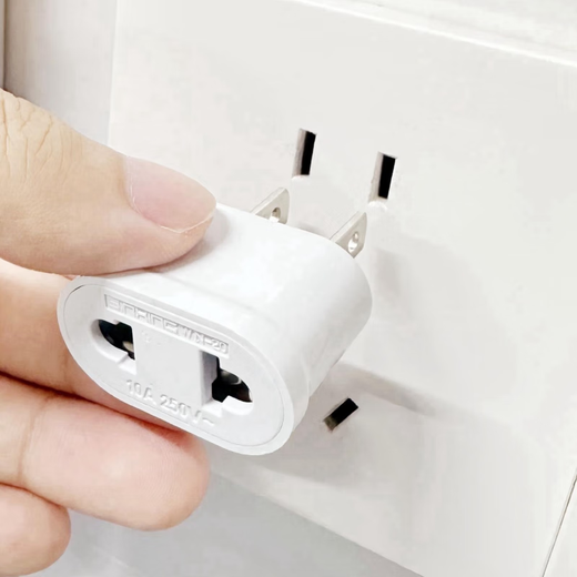 Sancablecord American standard national standard to European standard power converter round to flat two-plug tour group American hole conversion plug socket