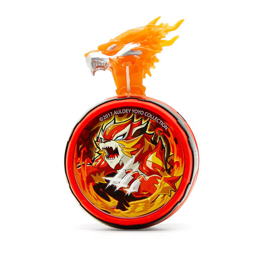 Auldey Firepower Young King 6 Youquan Hero Yoyo Lingfeng Battle Set Yoyo Tianji Battle Tianji Battle Tiger [Alivable Poux]