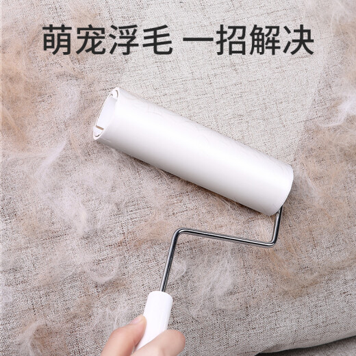 Meliya Hair Adhesive Roller Replacement Head Pet Adhesive Dust Paper Hair Remover Set 16cm2 ​​Roll Paper Total 120 Tear