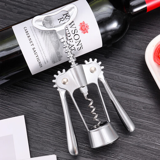 Baijie red wine beer bottle opener manual bottle opener straight head wine knife wine opener wine opener multi-function bottle opener
