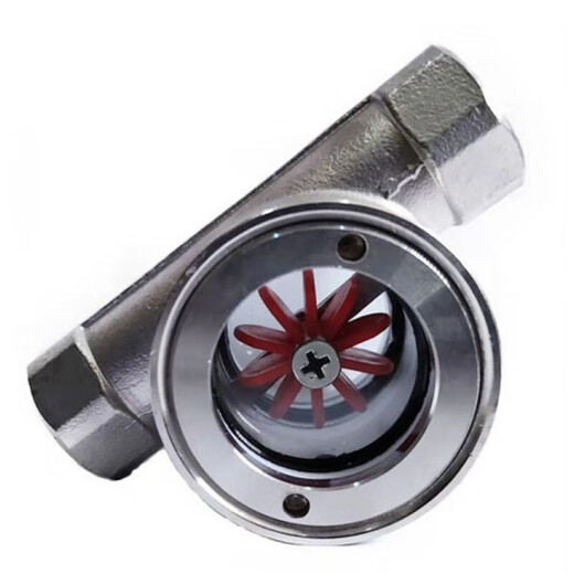SG-YL11-1 stainless steel eccentric impeller sight glass 304S 316L stainless steel flow indicator tube sight cup positive 316L stainless steel DN40 eccentric type