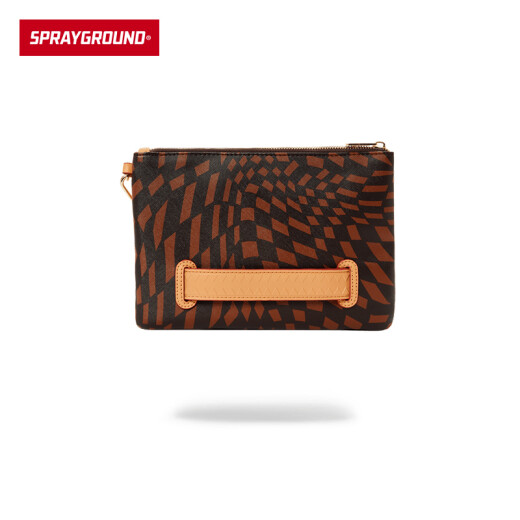 Sprayground New Trendy Clutch Bag Women Mujeres Retro sobre bolsas para viajar a mano Bolsa de mano de estilo Bolsas Brown Brown