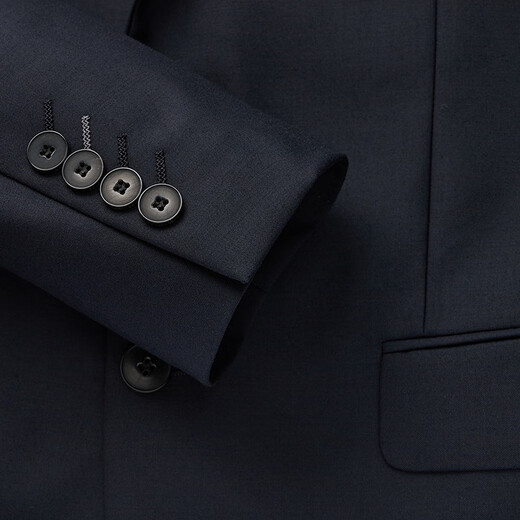 Qipai wool-containing suit men's suit spring and autumn groom's wedding formal suit business professional suit