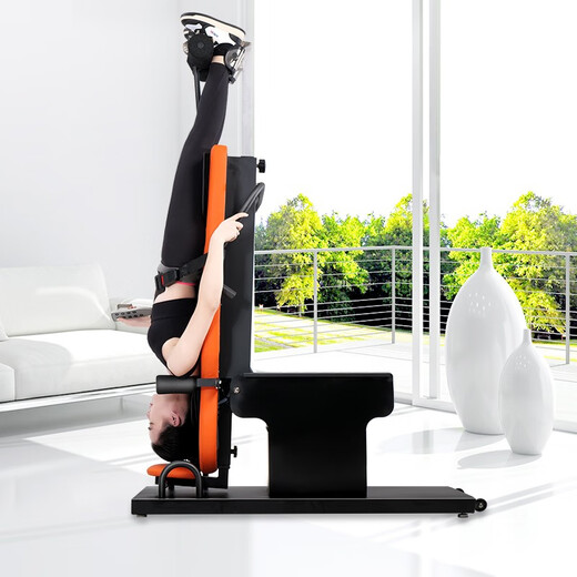 
Dewei Nordwino inverted handstand machine electric home fitness equipment JTH traction inverted cervical lumbar disc stretching artifact 630 fully automatic 6 airbag massage No power outage protection