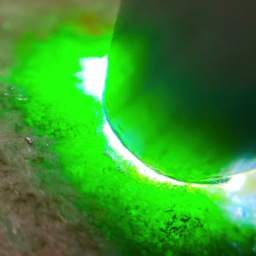 Kuishi birman jadéite laine vert impérial Laokeng kilogramme grande graine de glace flottant fleur paysage bracelet anneau surface matière première