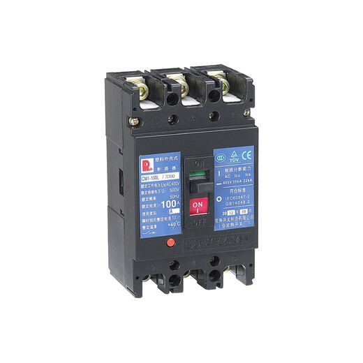 Changshu Switch Factory CM1-400 disjoncteur à boîtier moulé 63L/100/160/250/630/800 type 3/4P disjoncteur CM1-100/série 100A 3P