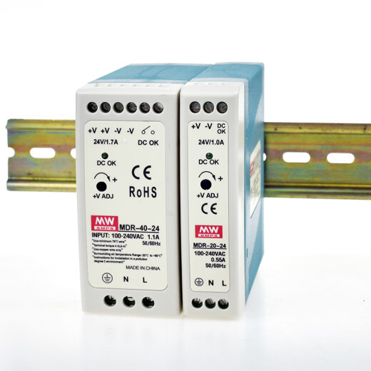开关电源MDR导轨式10W20W40W60W100W120W直流220V转12V5A24V MDR12048