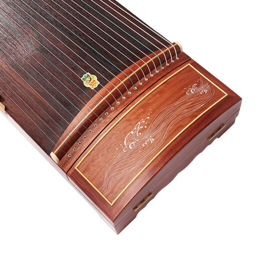 Dunhuang Brand Dunhuang 694l Mahagony Serie Shell Carving Professional Performance Anfänger Guzheng Qin Shanghai Folk Musical Instrument Factory 20694t Sea Bright Moon (volles Accessoires)