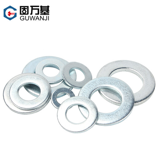 GUWANJI (GUWANJI) 8.8 grade flat gasket, round, thickened, metal screw washer, iron galvanized Washer M3M4M5-M30 The following products are made of color zinc plating
