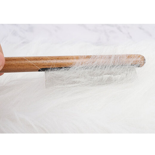 Shiba Inu special comb, flea comb, long hair knot removal, dense toothed short hair dog pet grooming comb, Shiba Inu special floating hair flea comb