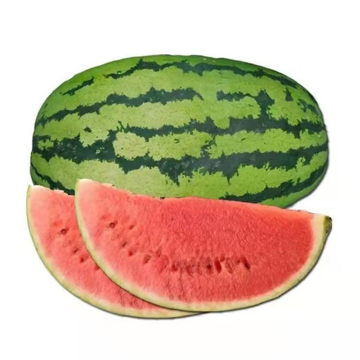 Lazy Man Watermelon, early maturing, stable yield, heat-resistant and drought-resistant, crispy and sweet, open-air garden courtyard original easy-to-grow melon seeds, original Lazy Man Watermelon 150 capsules