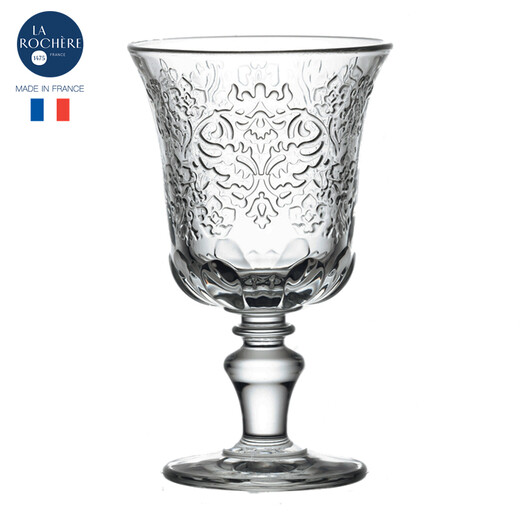 LA ROCHERE Made in France LA ROCHERE Baroque palace style Amboise goblet red wine glass glass water cup 2 goblets gift box