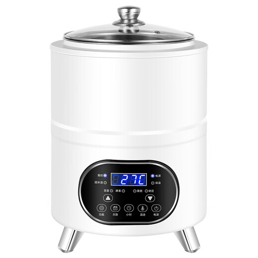 云初晞伟纳斯商用全自动可定时恒温智能大容量发面酸奶米酒发酵机商用电热酸奶机 8L 酸奶发酵机  升级款  白色