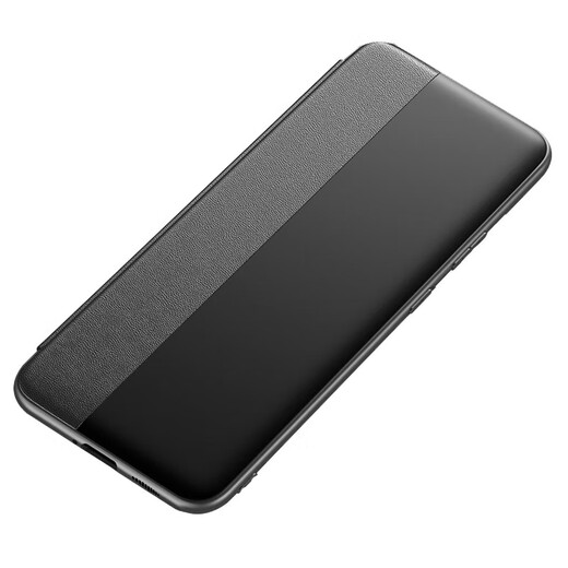 Stepfor is suitable for Huawei nova13 mobile phone case flip cover Huawei nova12 protective case plain leather all-inclusive anti-fall leather case BLK-AL00/BLK-AL80 men's model - jazz black