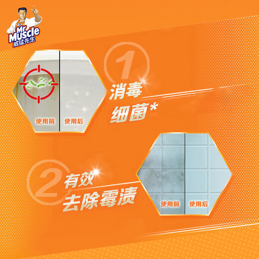 Mr Muscle 84 Disinfectant 500g Fresh Floral Scent Antibacterial Liquid Bleach Influenza A Prevention