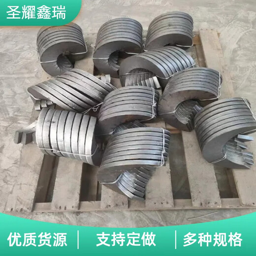 Shaftless auger spiral blades left-hand right-hand material carbon steel manganese steel stainless steel wear-resistant 100*32*100*5 complete carbon steel