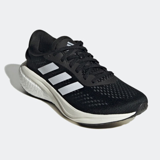 阿迪达斯（adidas）休闲鞋女鞋2025夏季新款健身运动鞋boost轻便减震跑步鞋 GW6174黑白 36 (220mm)