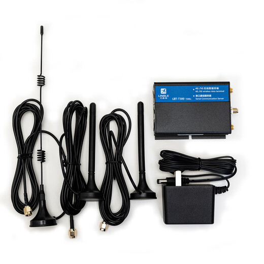 Libito T310 enrutador inalámbrico industrial 4G red completa wifi terminal de puerto de red dual para automóvil red remota CPE drone hangar perro robot gabinete expreso gabinete de ventas pila de carga T300-T310-E red completa sin WiFi 4G CAT4 versión americana