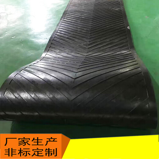 Ben Xinnong customized pattern conveyor belt, high temperature resistant nylon conveyor belt, anti-slip upper convex pattern belt conveyor accessories, 650 wide