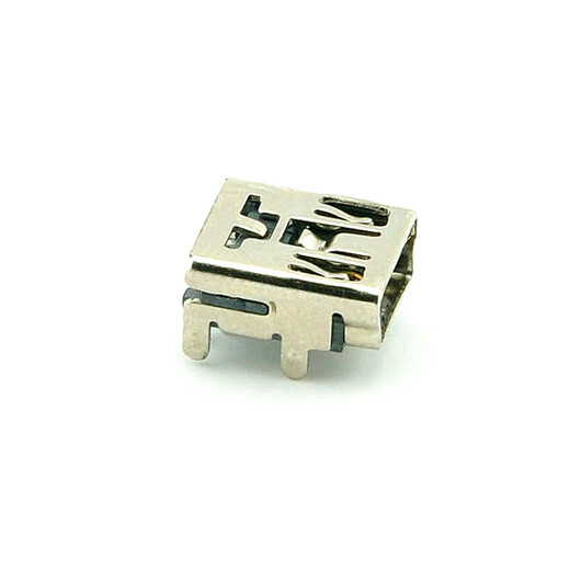 TaoTimeClub Mini USB 90-degree curved pin female socket (mini-USB) 5PF 10 pieces