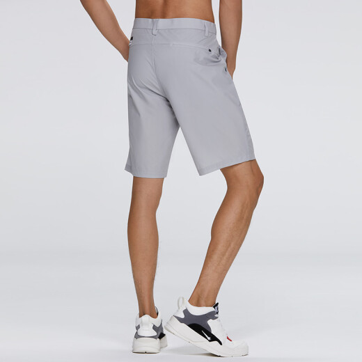 Septwolves sports shorts men's 2020 summer thin five-quarter pants skin-friendly running fitness casual pants sports casual pants 005 (light gray) M