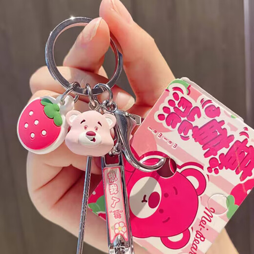 Beautifully made colorful paint candy color 8-figure buckle lobster clasp accessories connecting buckle DIY set key chain accessories pendant birthday 10-pack random color