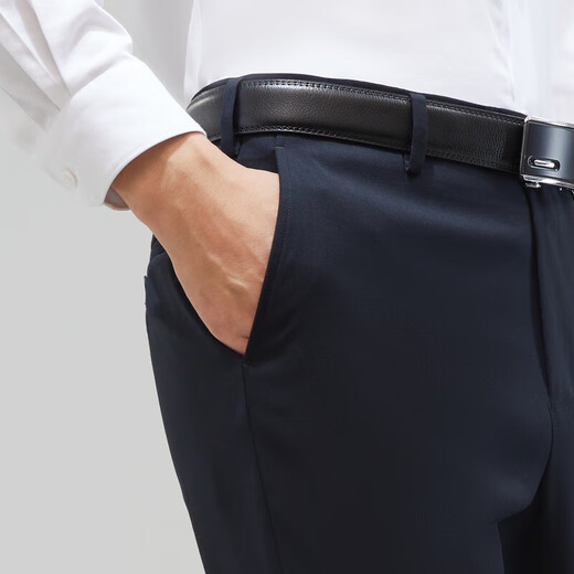 Youngor trousers men's autumn and winter young men's business casual trousers VCHX329960AWA black 170/78A