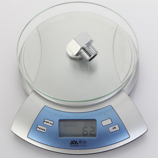 A beautiful thickened brass 4-point to 6-point conversion joint, water inlet pipe, variable diameter, large and small head, copper filler accessories, A2 6-point external tooth to 4-point internal tooth