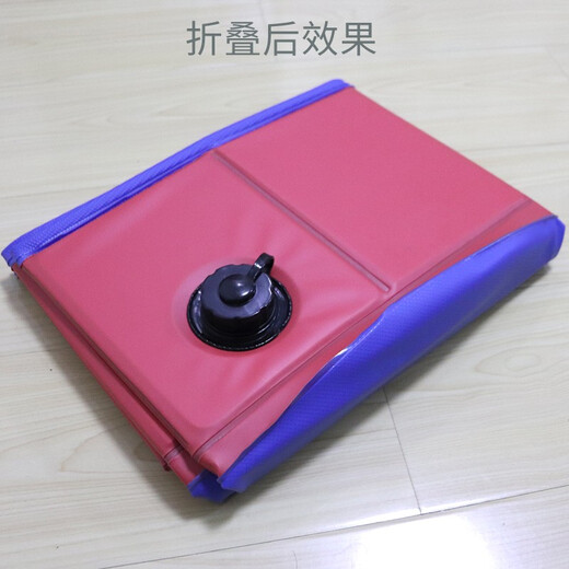 Kangbeini dog bathtub foldable large pet bathtub small, medium and large dog Teddy Golden Retriever bathtub dog supplies red blue small size/30Jin Jin equals 0.5kg for indoor dogs