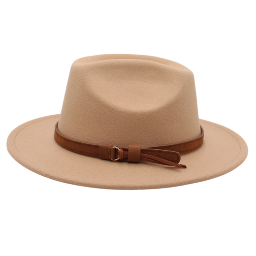 Kt retro British top hat men and women concave shape model big brim felt hat temperament jazz hat stage imitation woolen hat burgundy one size