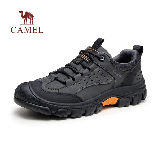Kamel (Kamel) [Black Claw Schuhe] Herrenschuhe 2023 Spring City Outdoor Wandersportsportschuhe Herren -Top -Arbeitsschuhe G13A379175 Dunkelbraun 42
