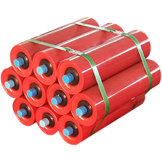 Ben Xinnong customized conveyor belt conveyor accessories waterproof and dustproof unpowered roller ceramic nylon roller roller bracket drag roller 108*1600